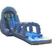 commercial water slide inflatable